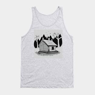 spooky house Tank Top